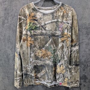 Realtree Edge camouflage long sleeve performance shirt